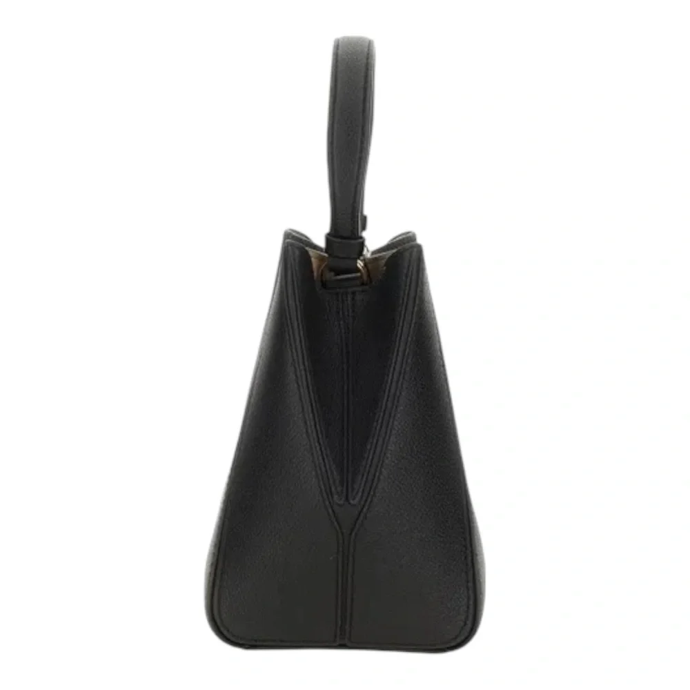 Tory Burch Megraw Leather Small Bucket Bag